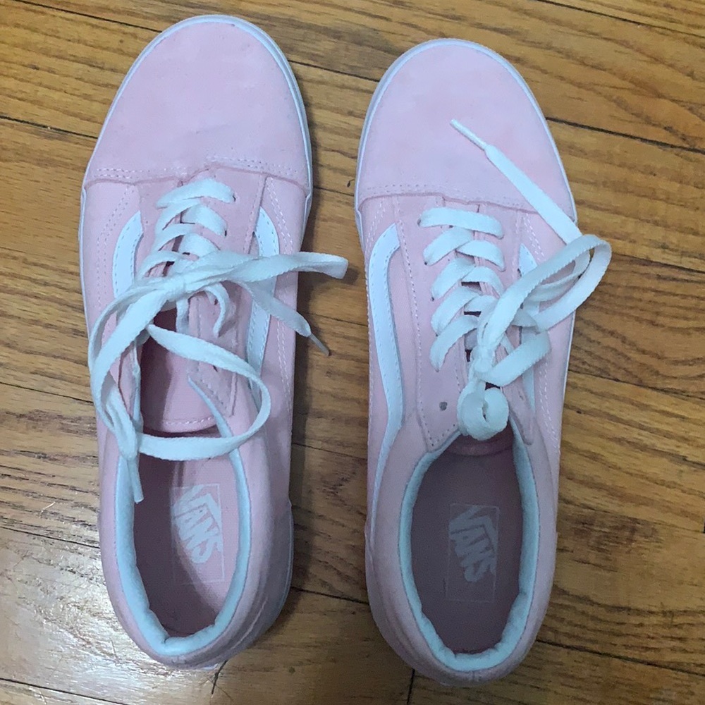 Vans Pink Old Skool Size 8.5